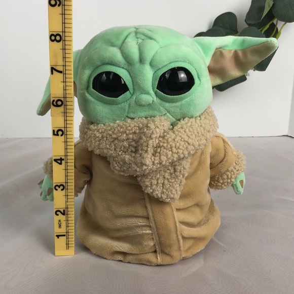 Star Wars Mattel Mandalorian The Child 8" Baby Yoda Grogu Plush Stuffed Animal - Picture 5 of 9